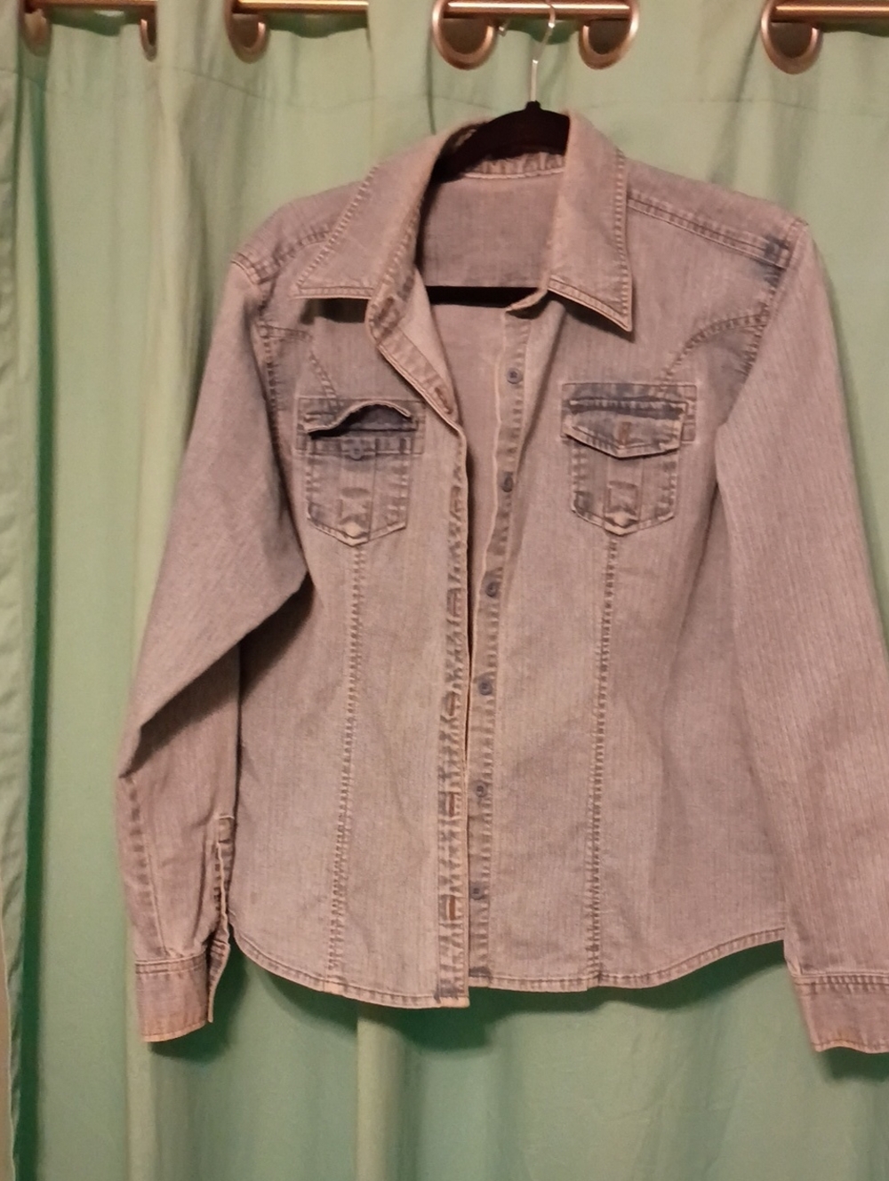 Riders by Lee Light Blue Denim Shirt Jacket